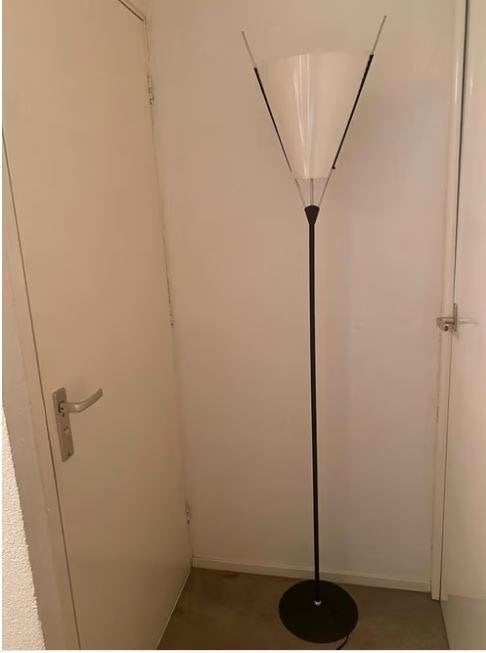 Vloerlamp Italiaans Design, Ophalen, Zo goed als nieuw, Overige materialen, 150 tot 200 cm