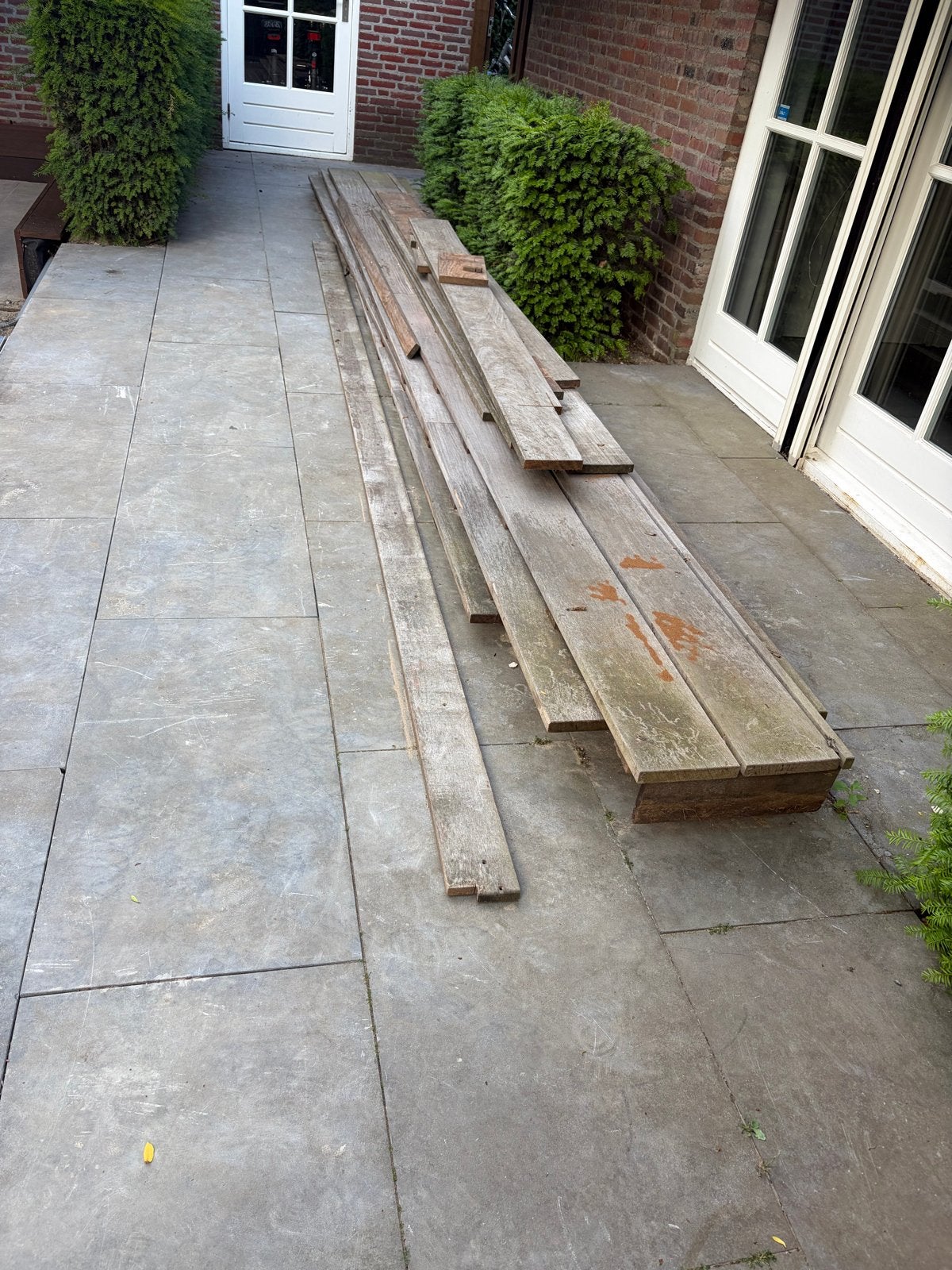 Uitstekende kwaliteit vlonderplanken, Ophalen of Verzenden, Gebruikt, Hout
