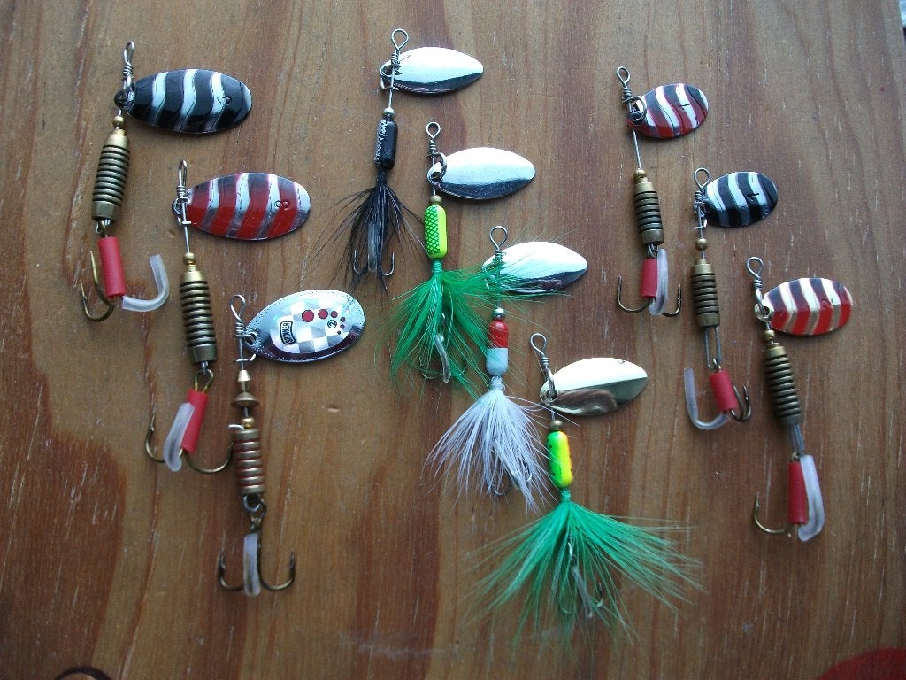10 stuks Seducto kunstaas blinkers / roofvis blinkers, Ophalen of Verzenden, Nieuw, Kunstaas