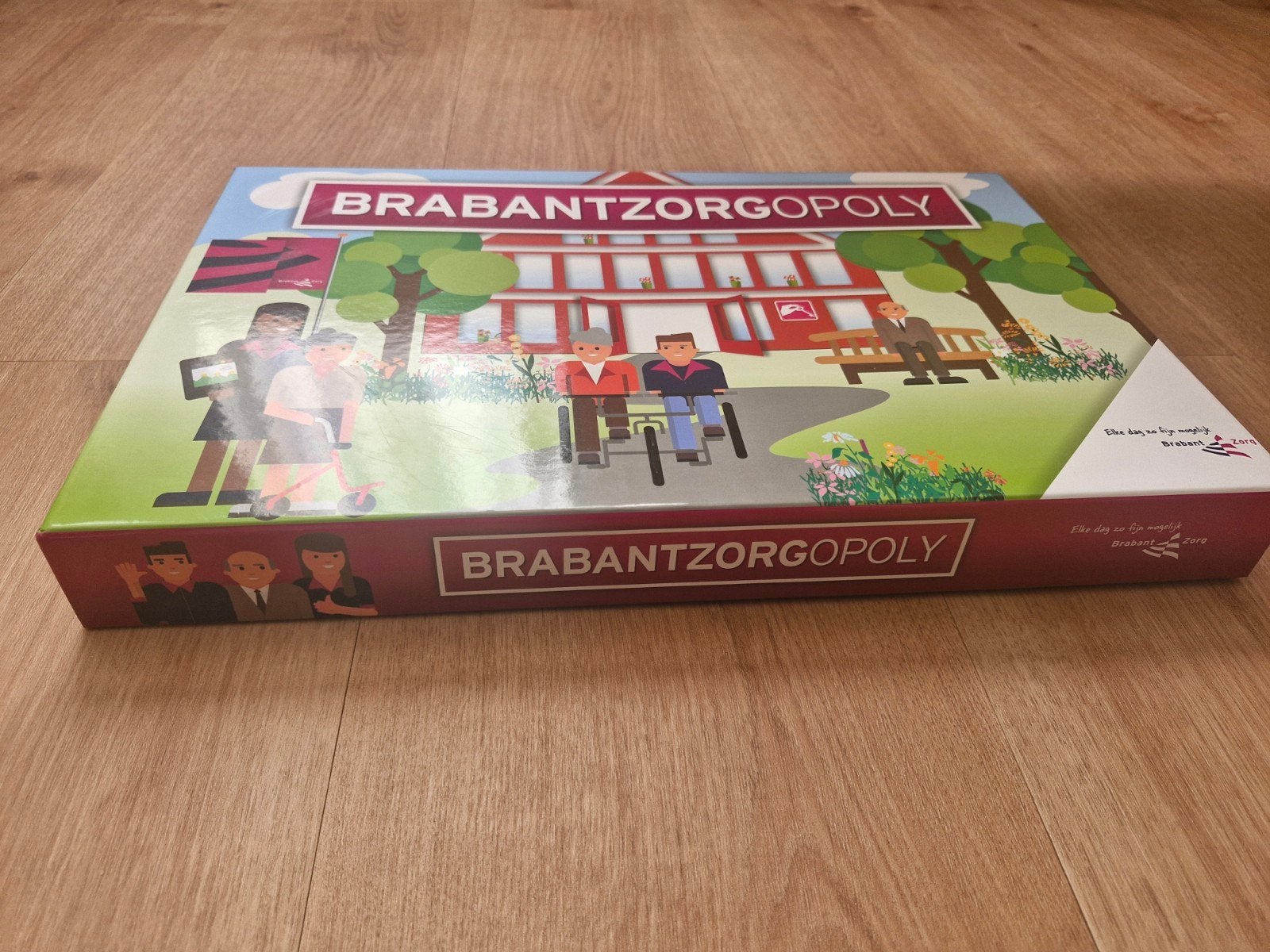 Brabantzorgopoly Monopoly spel - Brabant Zorg editie, Drie of vier spelers, Ophalen, Zo goed als nieuw, Brabant Zorg