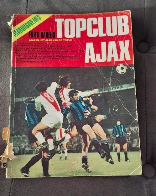 Topclub Ajax – Jaaruitgave No. 3 (1972), Ophalen of Verzenden, Gelezen, Balsport