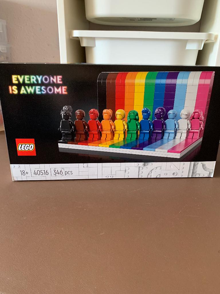 40516 lego everybody’s awesome, Kinderen en Baby's, Speelgoed | Duplo en Lego, Zo goed als nieuw, Lego, Complete set, Compleet