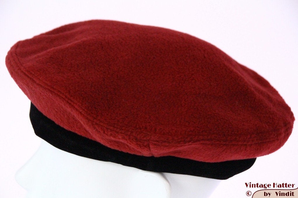 Winter alpino baret Fushi donker rood fleece + voering 57-60, Maat 38/40 (M), Nieuw, Ophalen of Verzenden, Fushi