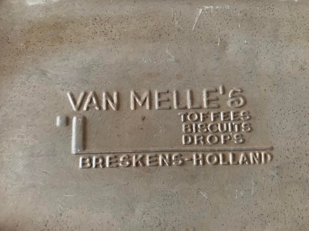 Van Melle’s van melle’s breskens drop toffe blik, Verzamelen, Blikken, Verzenden, Gebruikt, Overige