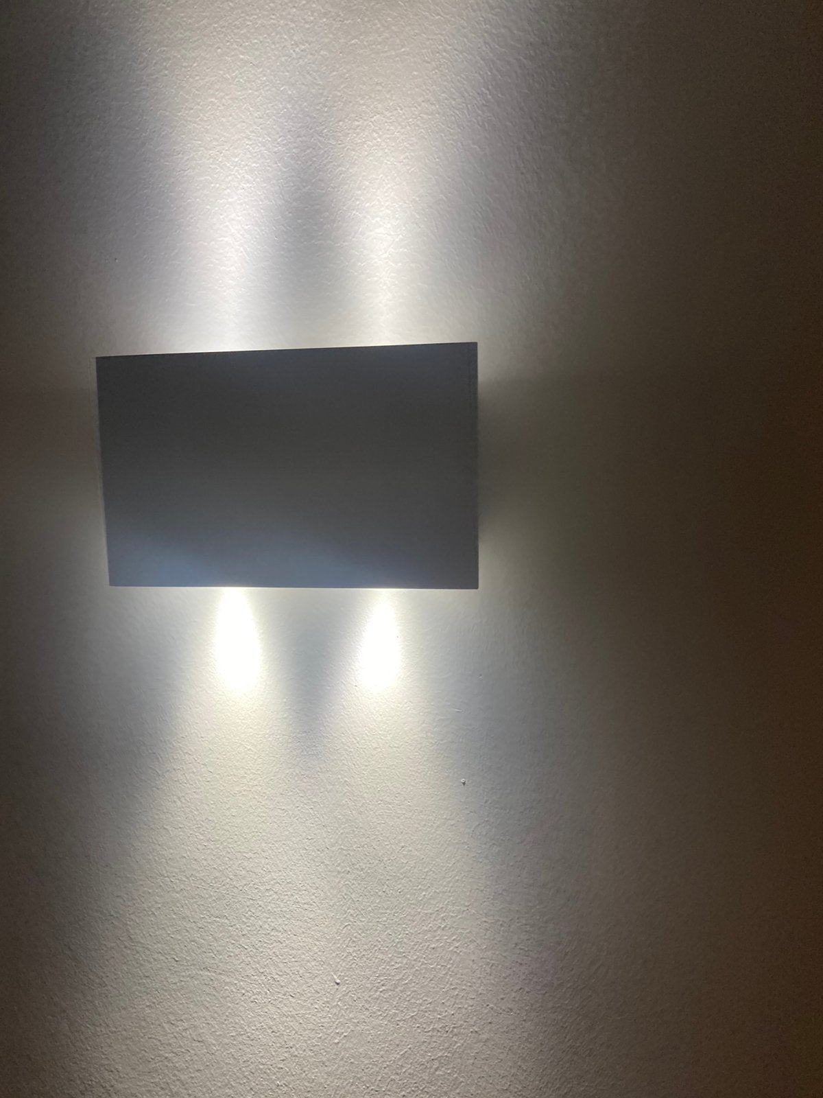 Rvs design wand lamp, Huis en Inrichting, Ophalen of Verzenden, Zo goed als nieuw