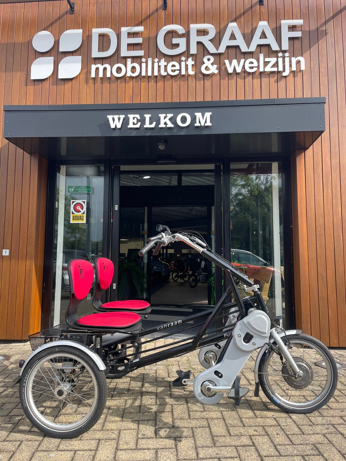 Van Raam Fun2Go duofiets, Ophalen, Zo goed als nieuw