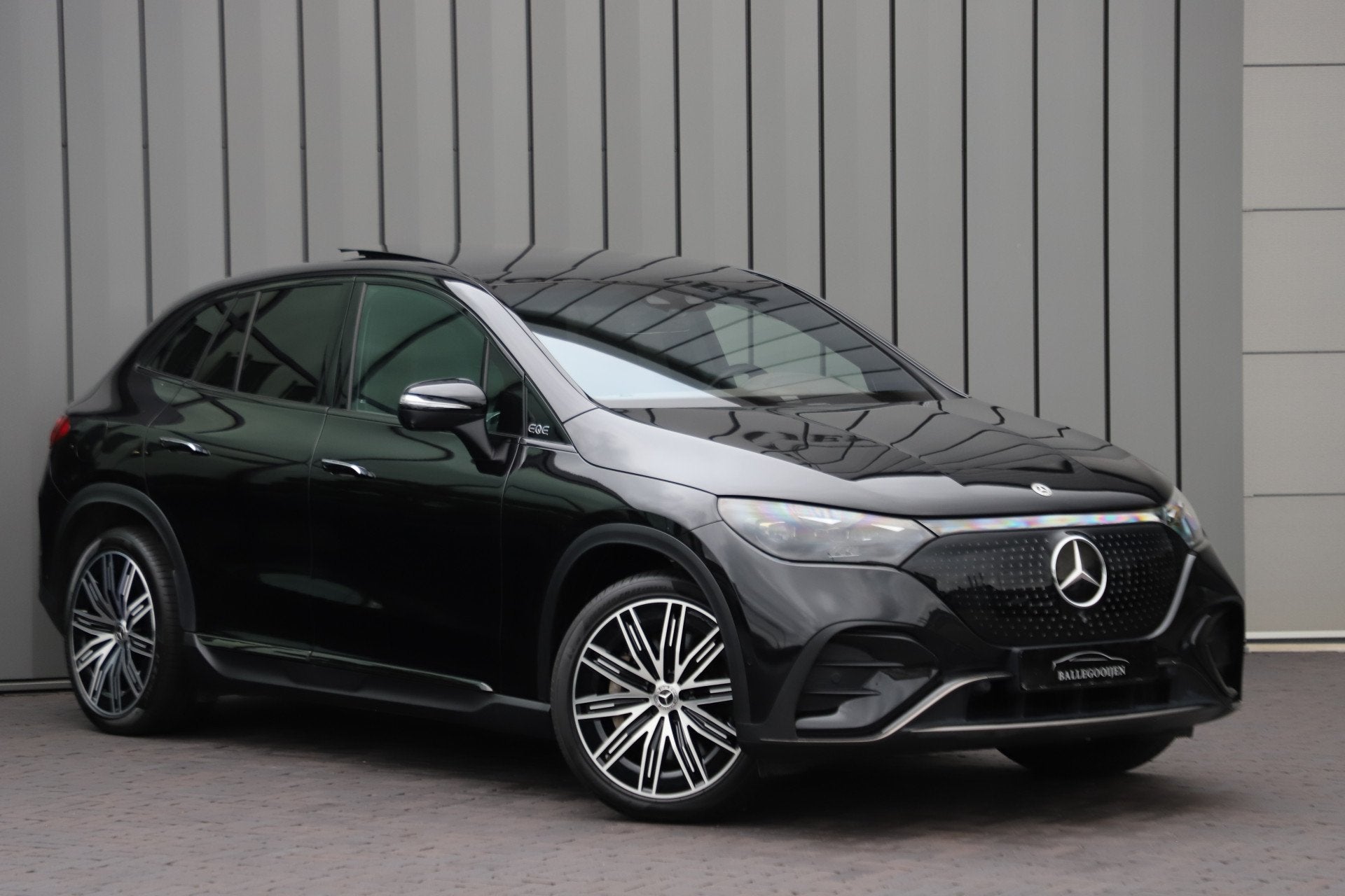 Mercedes-Benz EQE SUV 350+ AMG Line 96 kWh | Hyperscreen | A, Auto's, Automaat, Achterwielaandrijving, Gebruikt, Zwart