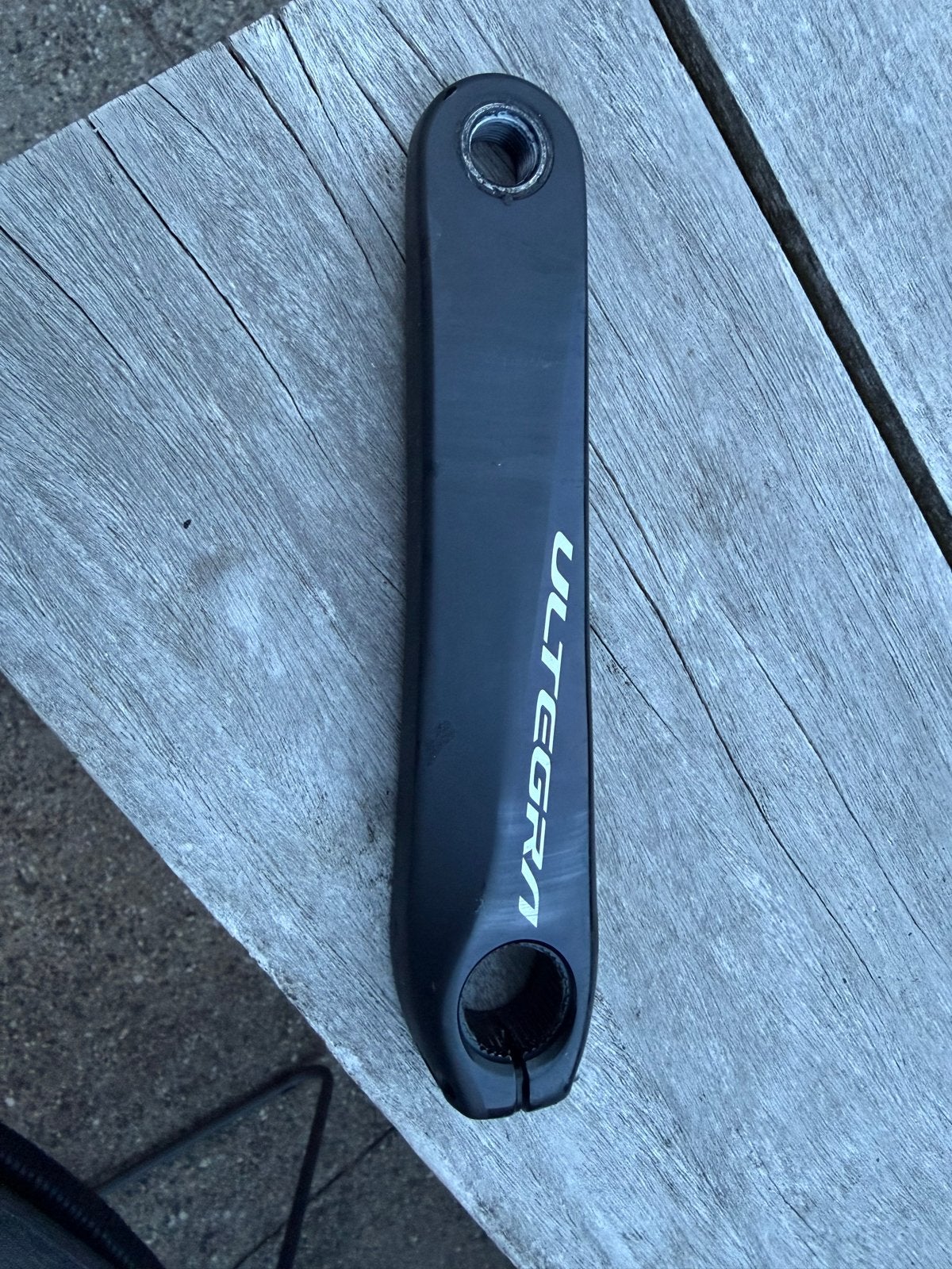 Shimano Ultegra FC-R8000 Crankarm 175mm, Crankstel of Pedalen, Gebruikt, Ophalen of Verzenden, Aluminium
