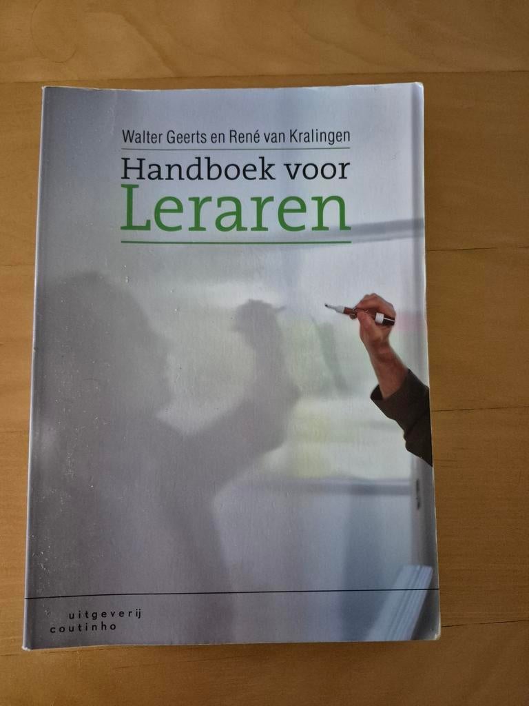 Handboek voor Leraren - Walter Geerts & René van Kralingen, Walter Geerts en René van Kralingen, Zo goed als nieuw, Gamma, HBO