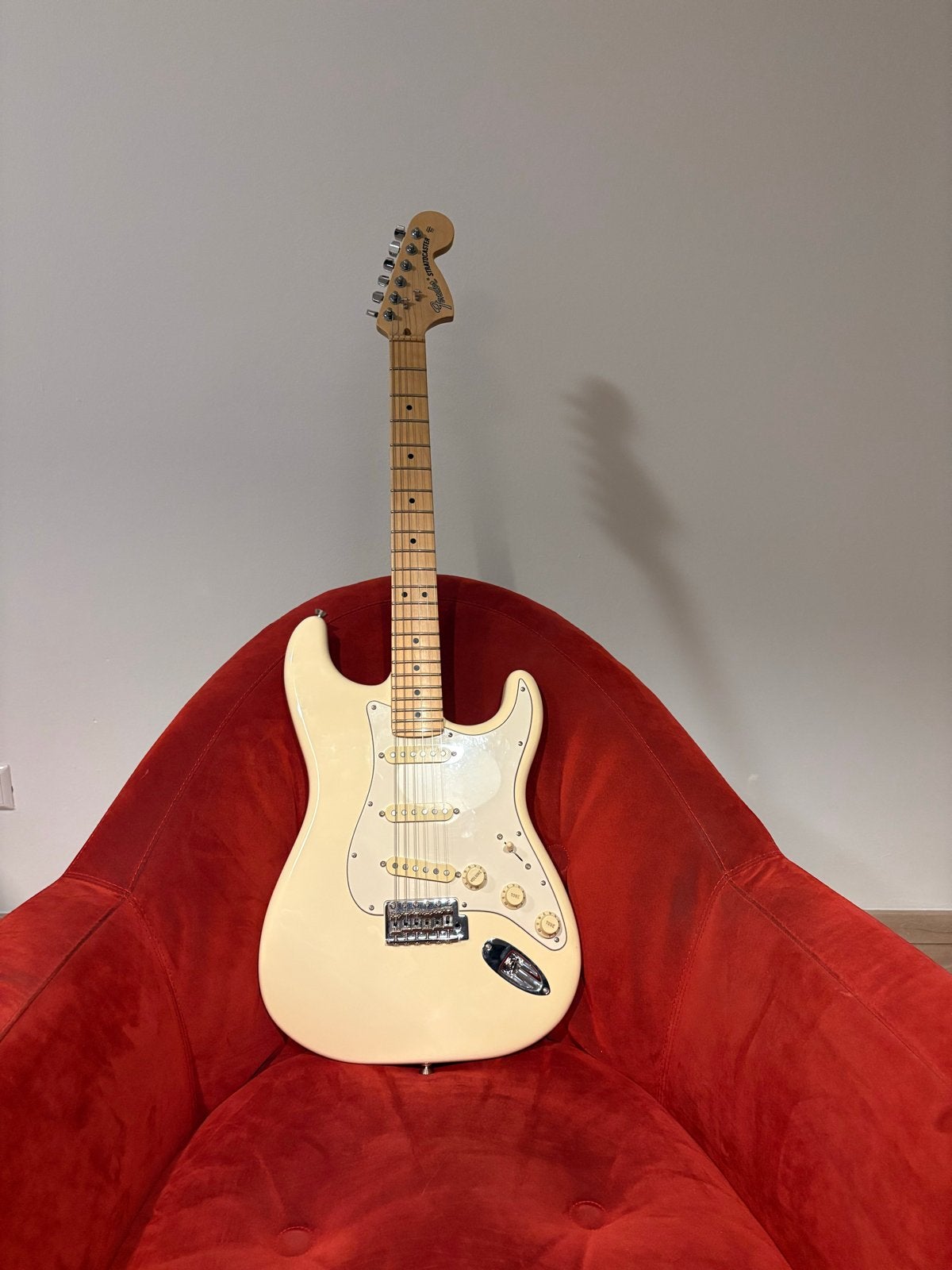 Fender American Performer Stratocaster, Muziek en Instrumenten, Ophalen, Zo goed als nieuw, Solid body, Fender