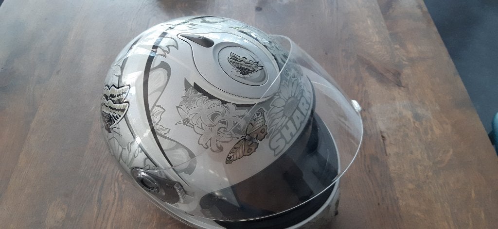 Shark motor/brommer helm, Motoren, Shark, Ophalen of Verzenden, Integraalhelm, Dames