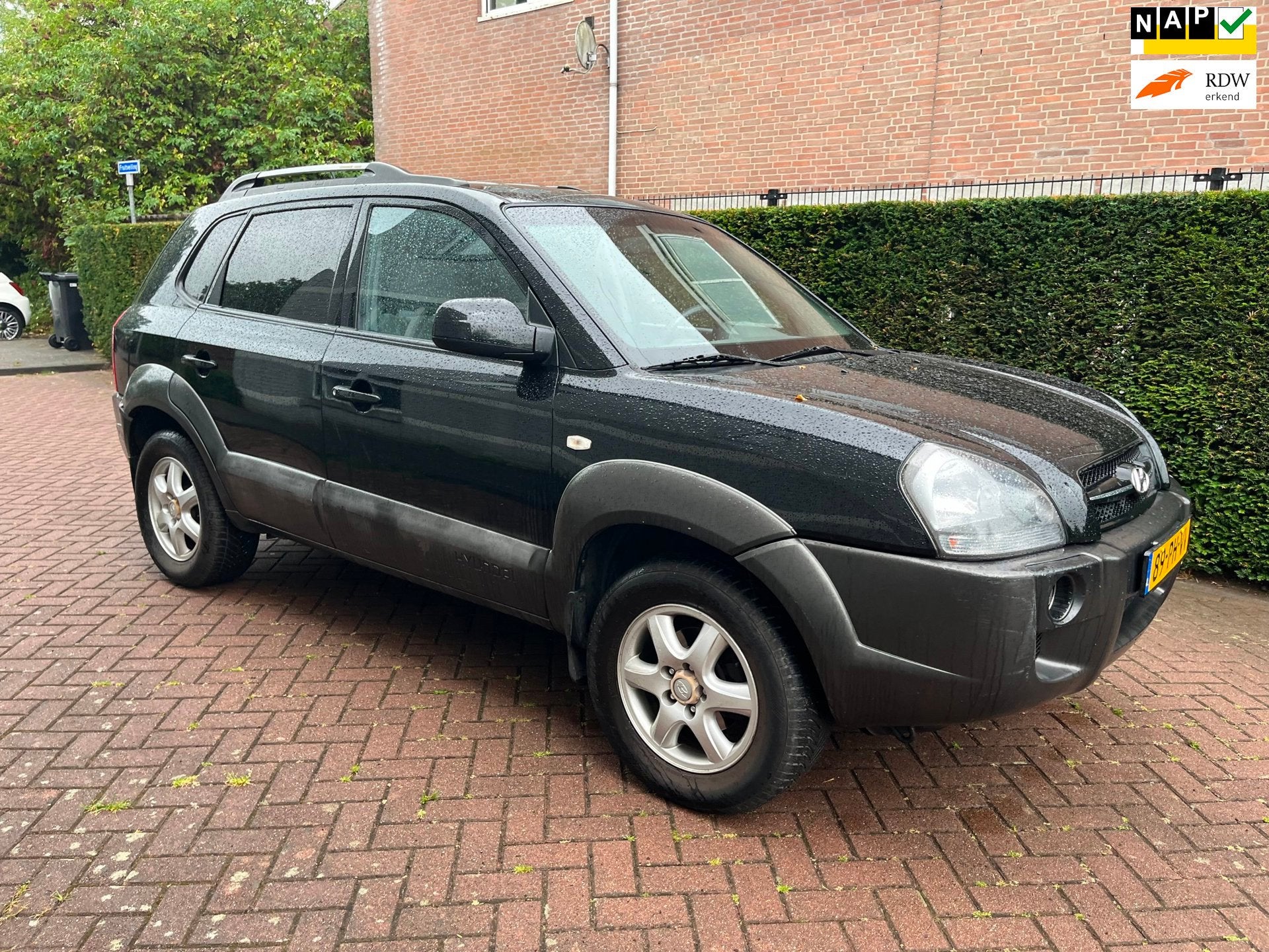 Hyundai Tucson 2.0 CRDi Dynamic|AIRCO|CRUISECONTROLE| TREKHA, Auto's, Voorwielaandrijving, Stof, Beige, 4 cilinders