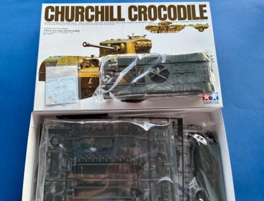 Tamiya	35100	British Churchill Crocodile  	1/35, Verzenden, Nieuw, 1:32 tot 1:50, Italeri