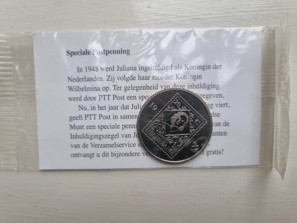 Speciale Postpenning, Ophalen of Verzenden, Koningin Beatrix, Euro's