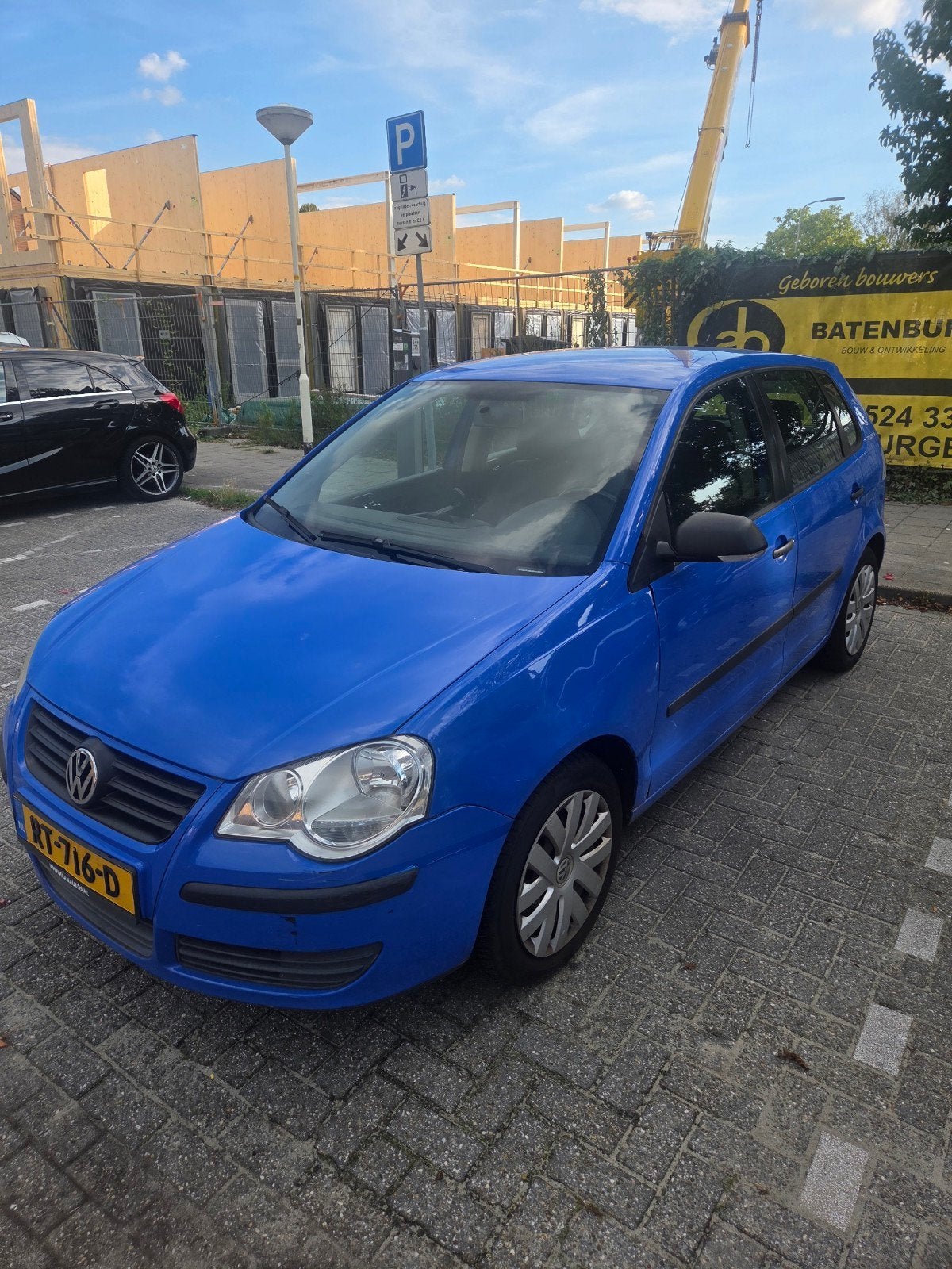 €1000 Volkwagen Polo 2007, Auto's, Blauw, Grijs, Particulier, Polo