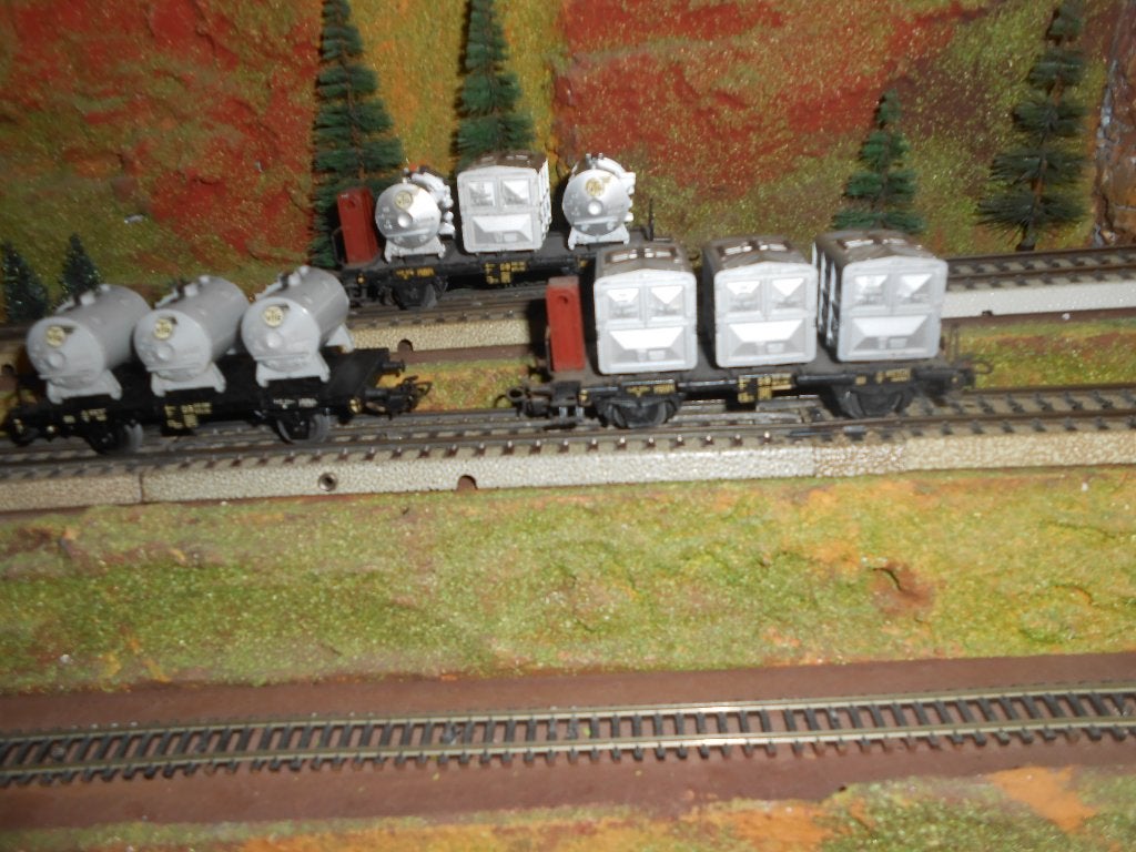 Märklin 4585 en 4614 en 4625, von Haus zu Haus, container, Wisselstroom, Treinset, Ophalen of Verzenden, Zo goed als nieuw
