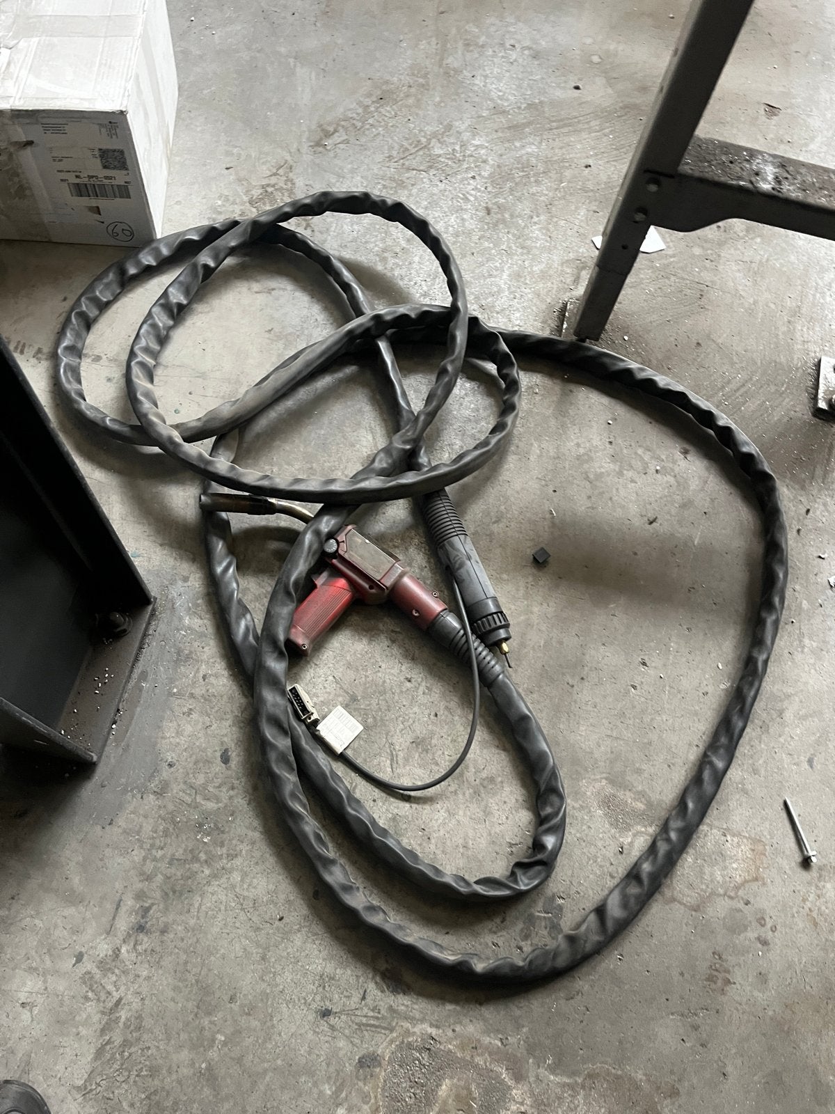 Push nd pull Fronius PullMig G/E/8m Lasapparaat Toorts Kabel, Ophalen of Verzenden, Gebruikt, 150 tot 250 ampère, Overige typen