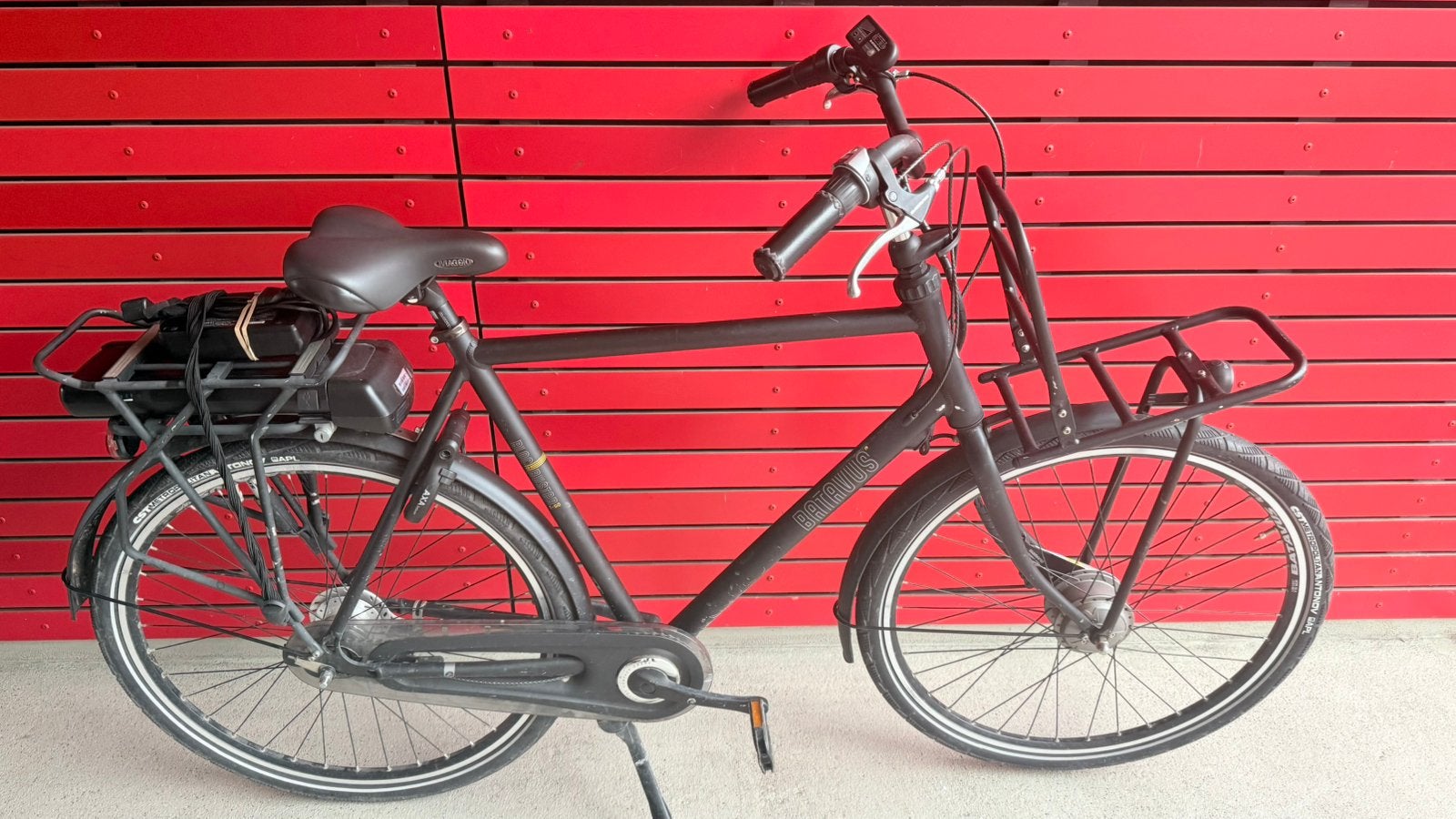 Goed werkende mooie herenfiets E-bike Batavus Buster 62cm, Ophalen, Gebruikt, Versnellingen, Batavus