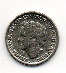 Dubbeltje Wilhelmina periode, Postzegels en Munten, Munten | Nederland, Ophalen of Verzenden, Koningin Wilhelmina, 10 cent, Losse munt
