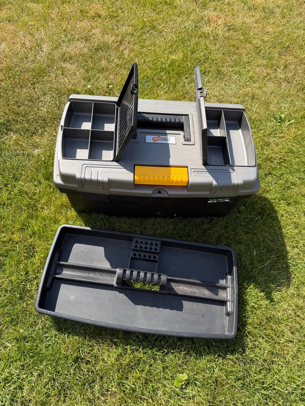 Gereedschapskist Sencys met Metal Sure Lock, Ophalen, Gebruikt