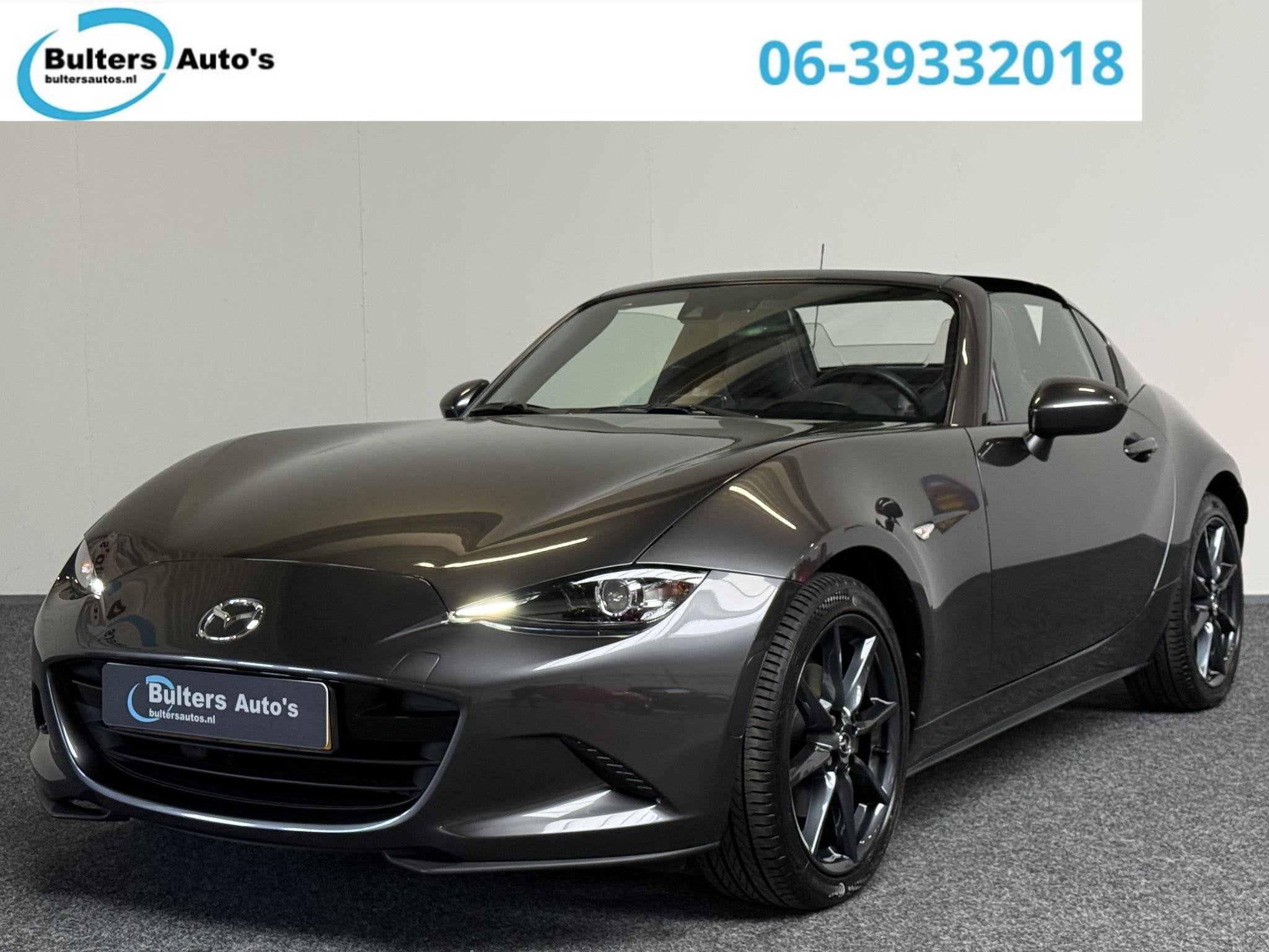 Mazda MX-5 RF 2.0 SkyActiv-G 160 GT-M | RECARO | BILSTEIN |, Auto's, Gebruikt, 4 cilinders, Cabriolet, 160 pk