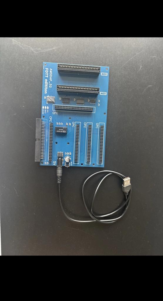 AMSDAP52 CPC slotexpander,  5x CPC board, 2x MSX Cartridge., Ophalen of Verzenden, Nieuw