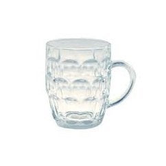 Oktoberfest bierpullen huren – Glas / kunststof, Ophalen of Verzenden, Zo goed als nieuw, Overige