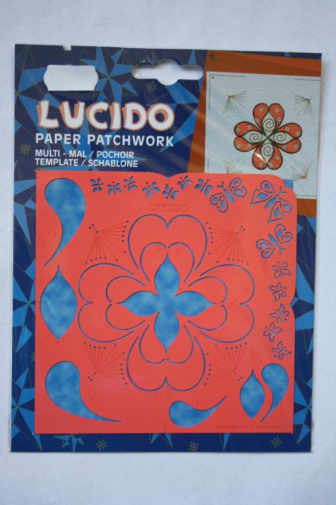 Lucido paper patchwork multimal kashmir-hart LU07, Verzenden, Nieuw, Overige thema's, Pons of Mal