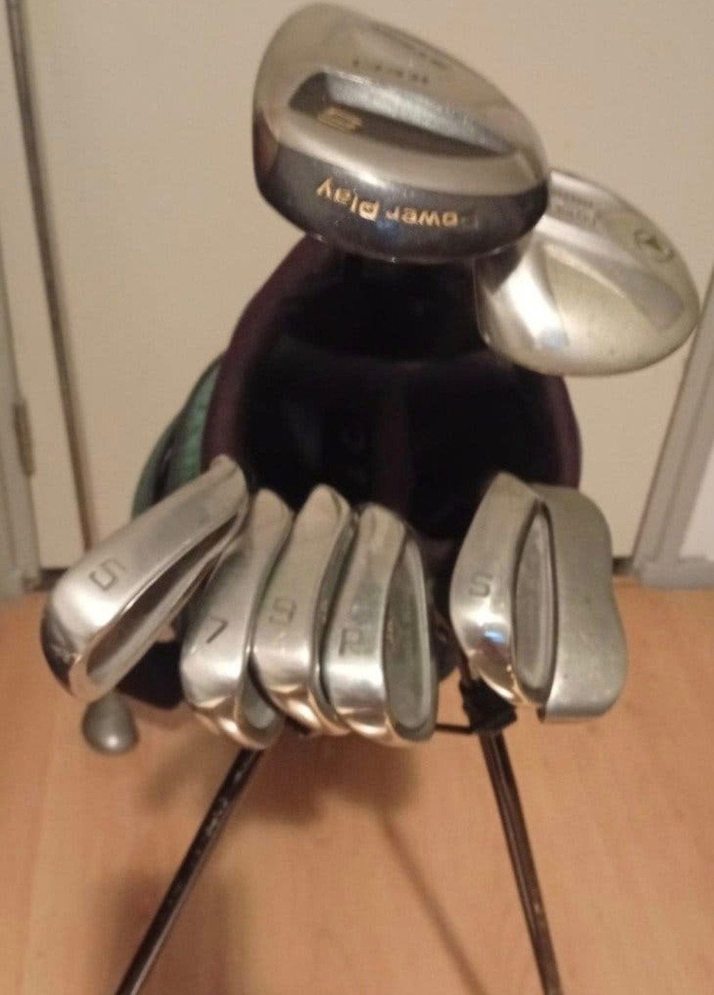 Dames golfset plus 1 inch met golftas standbag