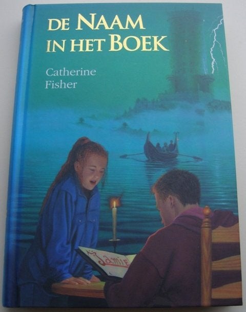 De naam in het boek - Catherine Fisher - hc, Ophalen of Verzenden, Zo goed als nieuw, Catherine Fisher