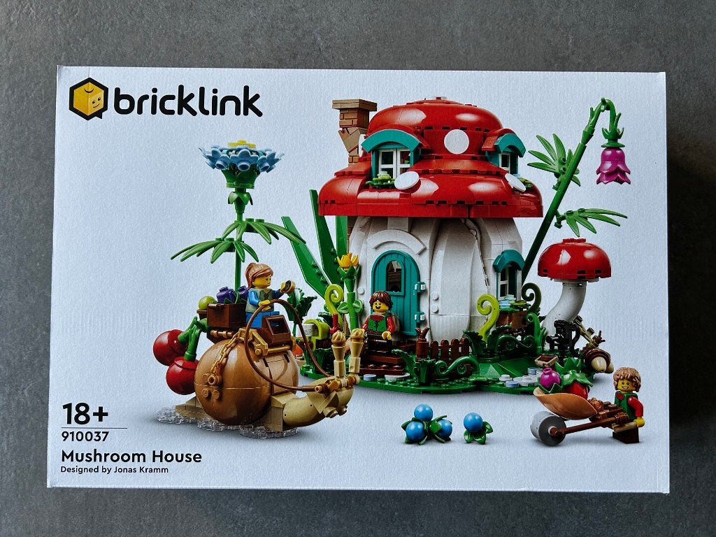 LEGO Bricklink (910037) Mushroom House *Nieuw*, Overige thema's, Lego, Nieuw, Ophalen of Verzenden