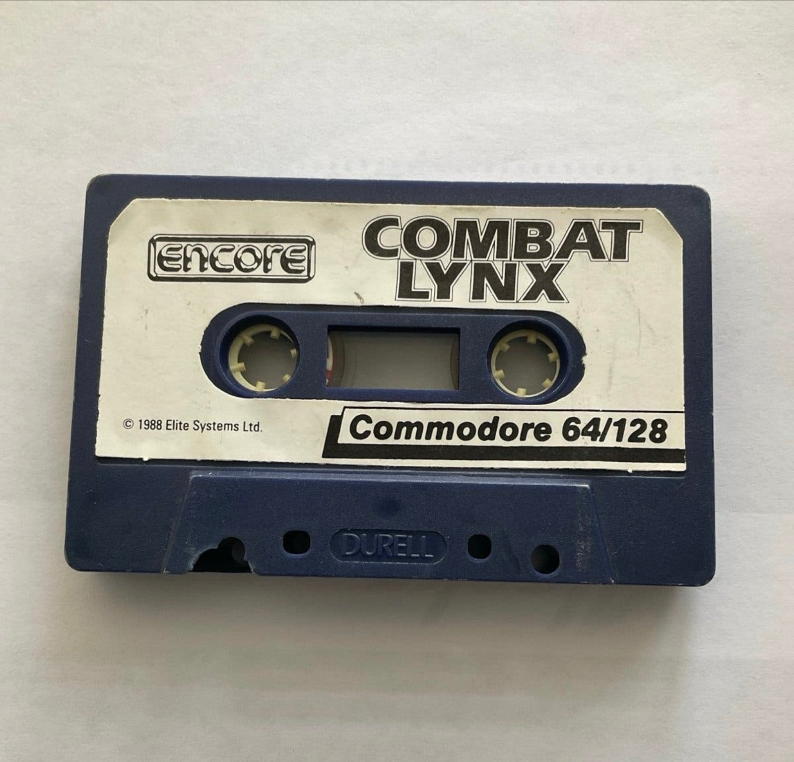 Combat Lynx Commodore 64/128 Cassette - Original Game 1988, Ophalen of Verzenden, Gebruikt