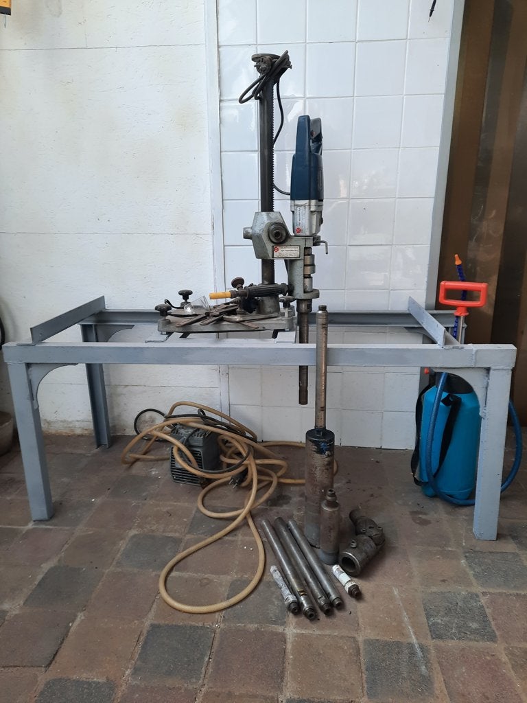 boormachine met waterkoeling, Ophalen, Variabele snelheid, Overige typen, Gebruikt