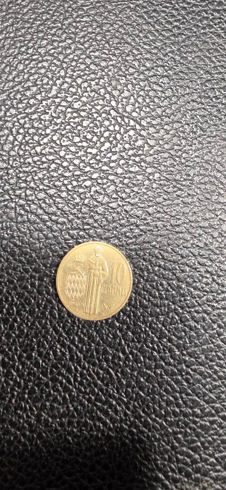 2#   Monaco 10 centimes 1978, Ophalen of Verzenden, Overige materialen
