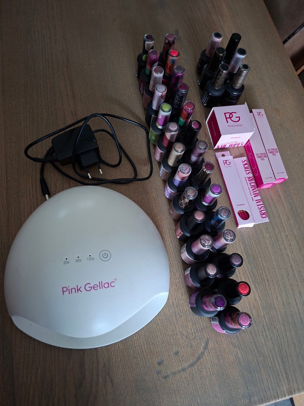 Pink Gellac Grote Collectie met Lamp en Accessoires, Ophalen of Verzenden, Zo goed als nieuw, Overige typen