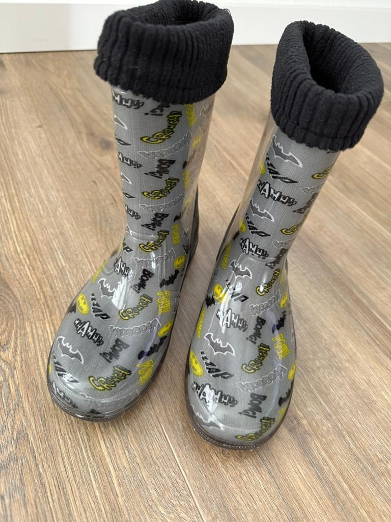 Nieuwe regenlaarzen batman - maat 33, Nieuw, Ophalen of Verzenden, Laarzen, Jongen