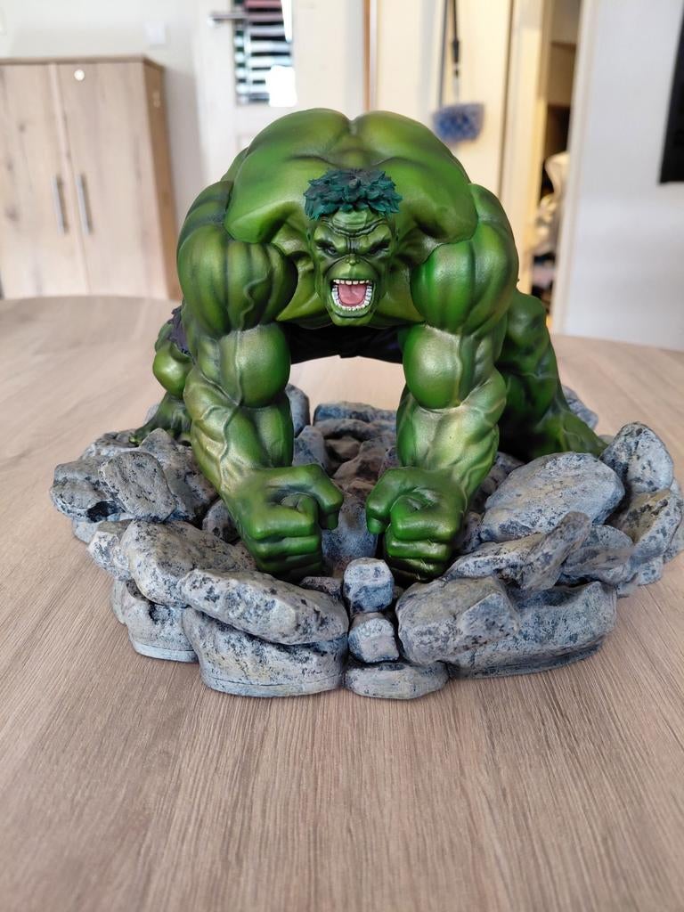 Kotobukiya Marvel Artfx Premier Hulk statue, Verzamelen, Beelden en Beeldjes, Zo goed als nieuw, Ophalen of Verzenden