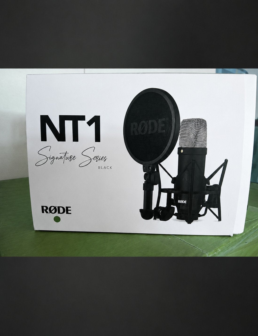 Rode NT1 microfoon sinature series black, Ophalen of Verzenden, Zo goed als nieuw, Studiomicrofoon