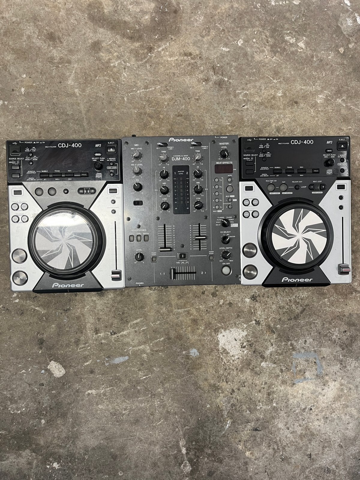 Pioneer CDJ-400 DJM-400 DJ set, Muziek en Instrumenten, Ophalen of Verzenden, Gebruikt, Dj-set, Pioneer