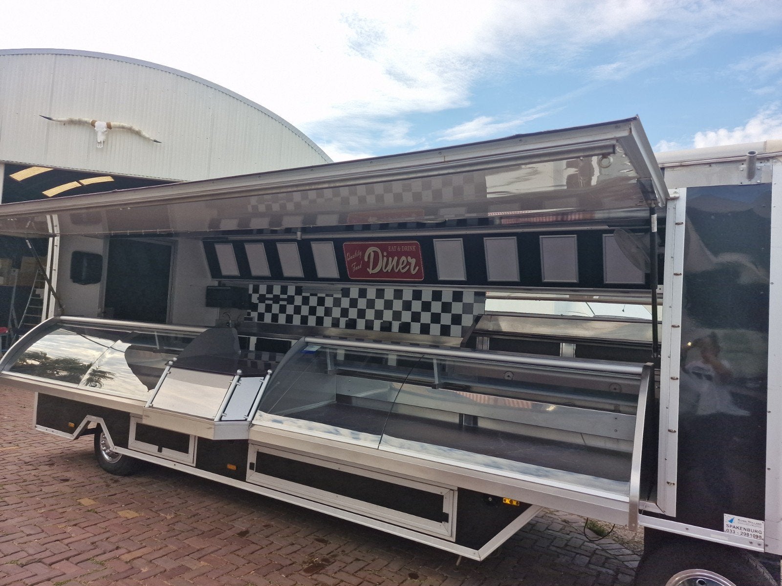 Vis / snack en dergelijke opties verkoopwagen, Ophalen of Verzenden