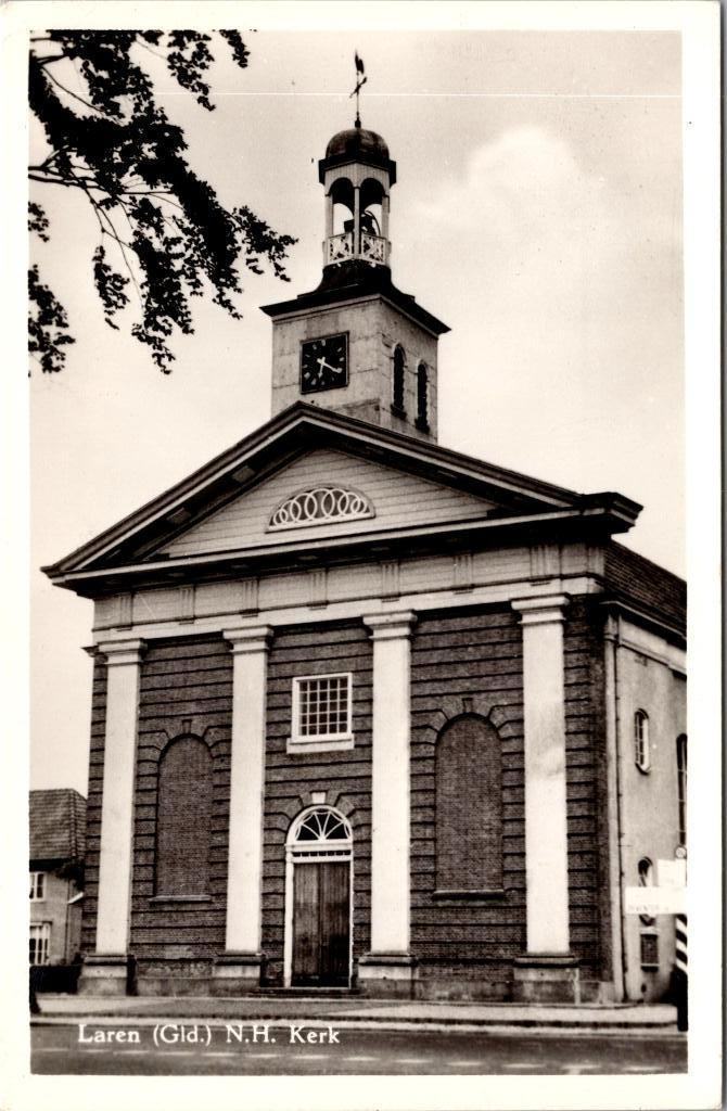 Laren - N.H. Kerk, Verzenden, 1940 tot 1960, Ongelopen, Noord-Holland