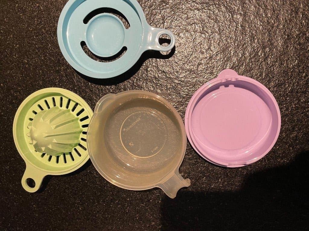 Tupperware pers, Huis en Inrichting, Ophalen, Zo goed als nieuw, Overige typen
