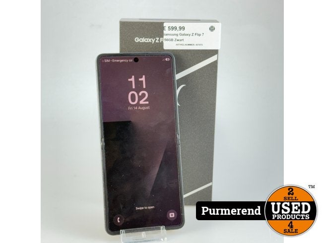 Samsung Galaxy Z Flip 7 256GB Zwart