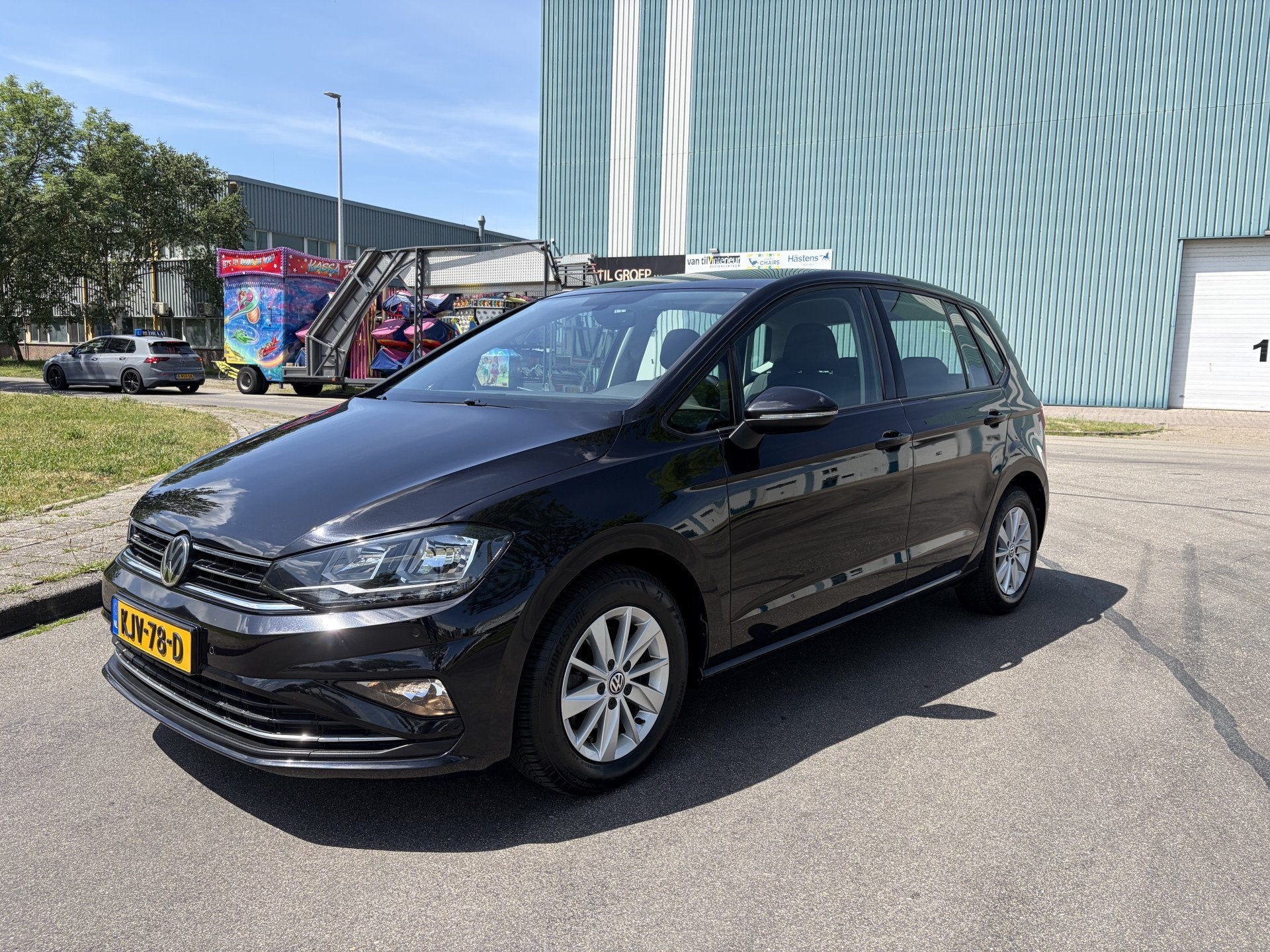 Volkswagen Golf Sportsvan 1.0 TSI Comfortline Automaat DSG 1, Stof, Gebruikt, Zwart, Golf Sportsvan