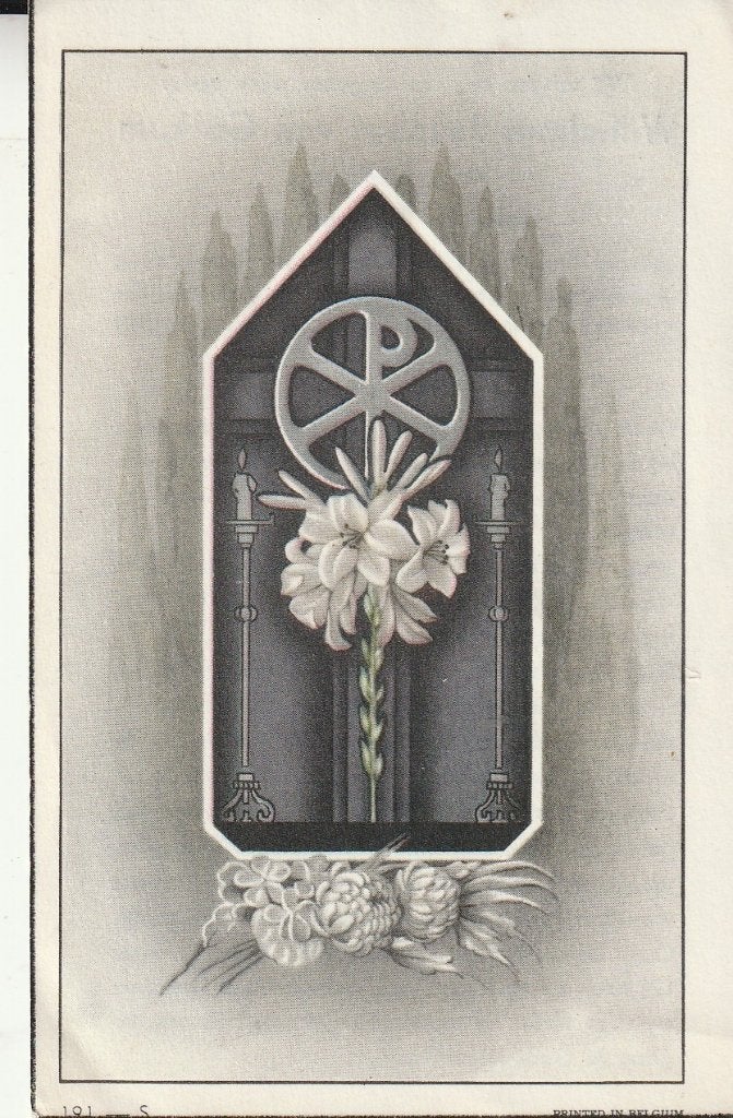 Bidprentje Wilhelmus Jacobus van Gorkum 1903-1961, Ophalen of Verzenden, Bidprentje