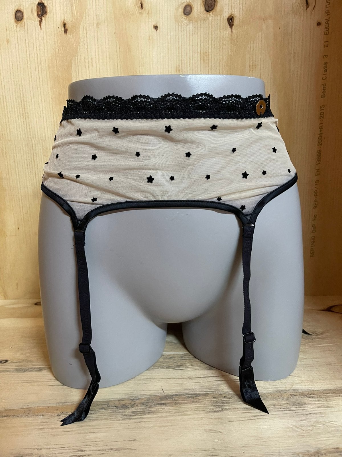 Twinset jarretel gordel maat s en m model bic stell, Verzenden, Meerkleurig, Overige typen