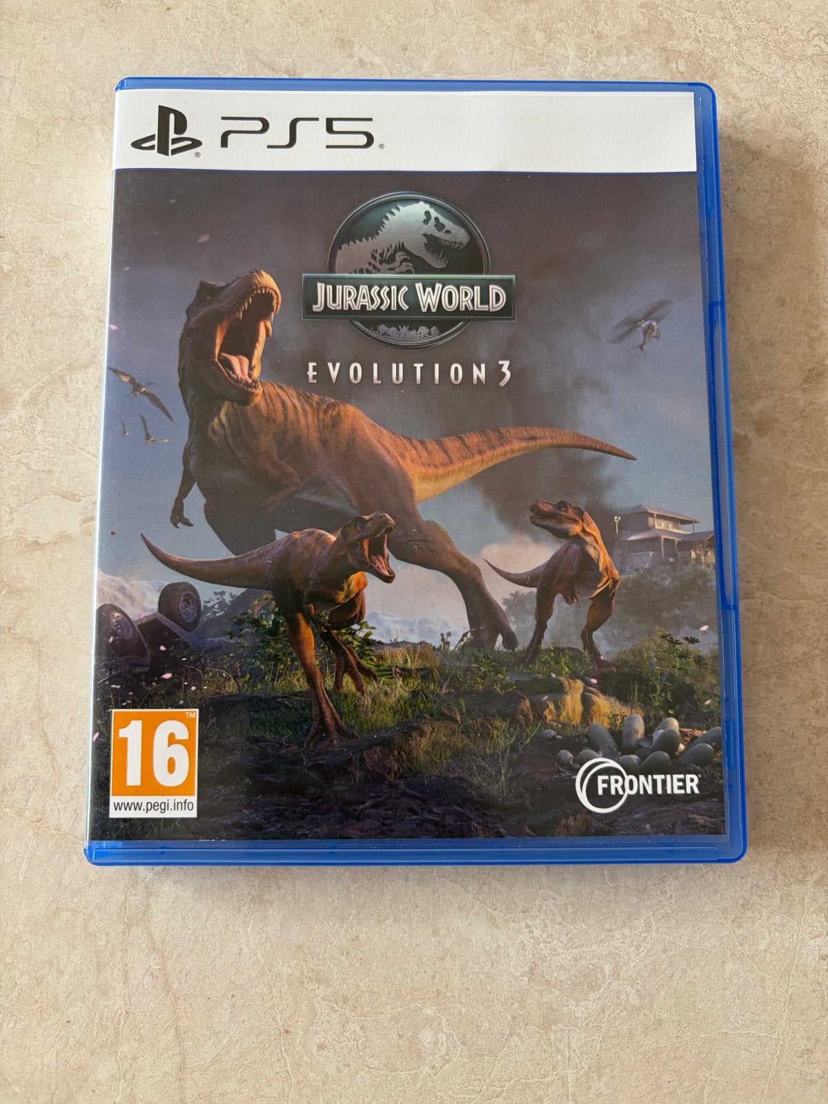 Jurassic World Evolution 3 - PS5, 1 speler, Ophalen of Verzenden, Zo goed als nieuw, Vanaf 16 jaar