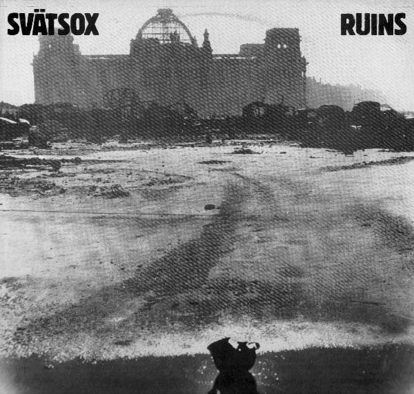 svatsox / ruins - punk/nederpunk - ZELDZAAM + insert, LP, Gebruikt, Inclusief insert, Verzenden