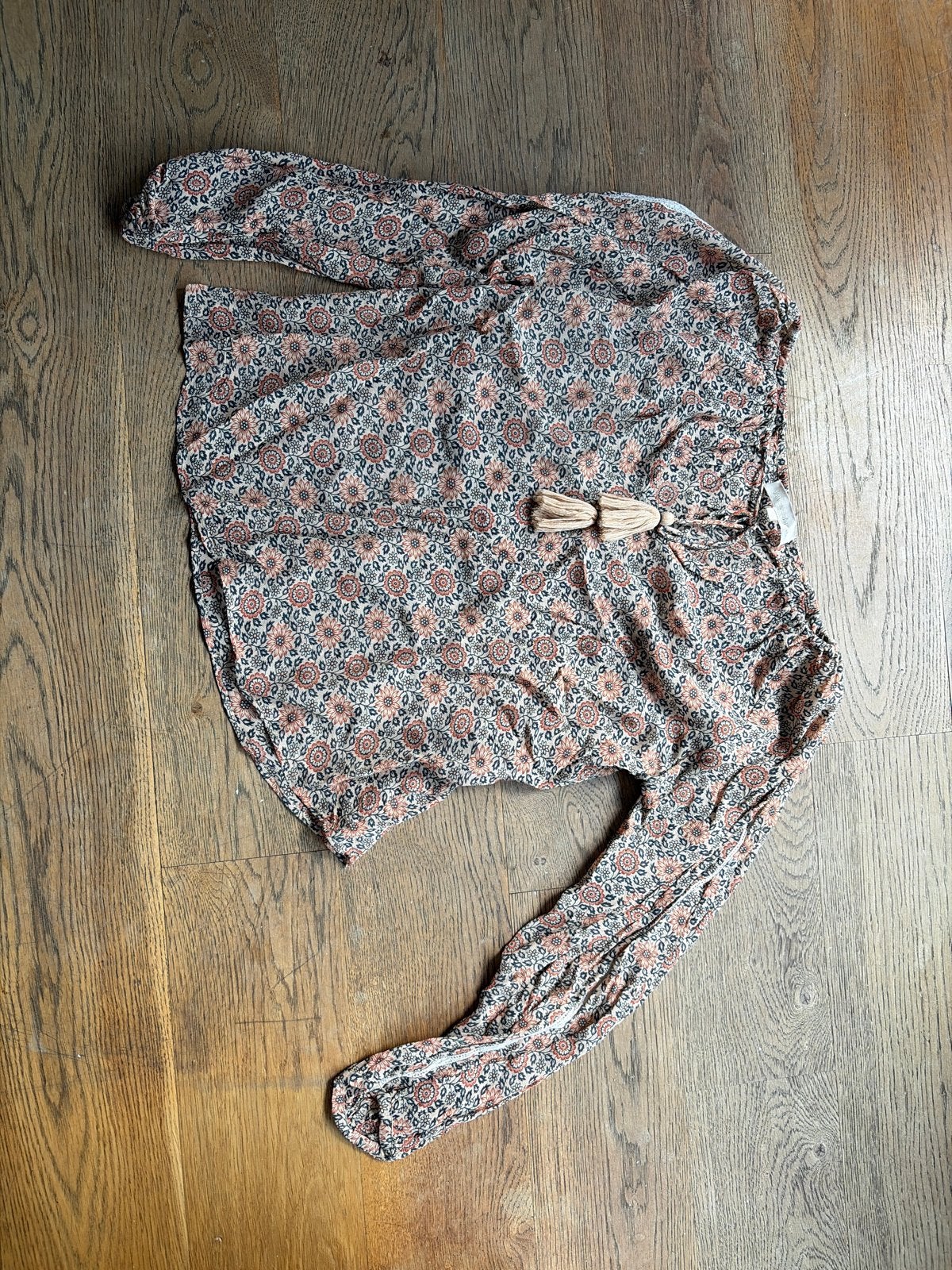Vanessa Bruno Blouse met bloemenprint - Maat 40, Verzenden, Zo goed als nieuw, Maat 38/40 (M), Meerkleurig