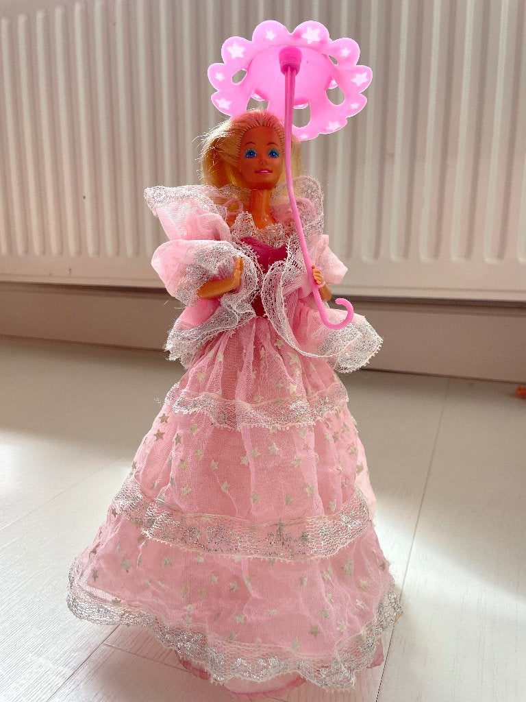 Vintage Mattel Barbie dream Glow Barbie, Verzamelen, Ophalen of Verzenden, Gebruikt, Pop